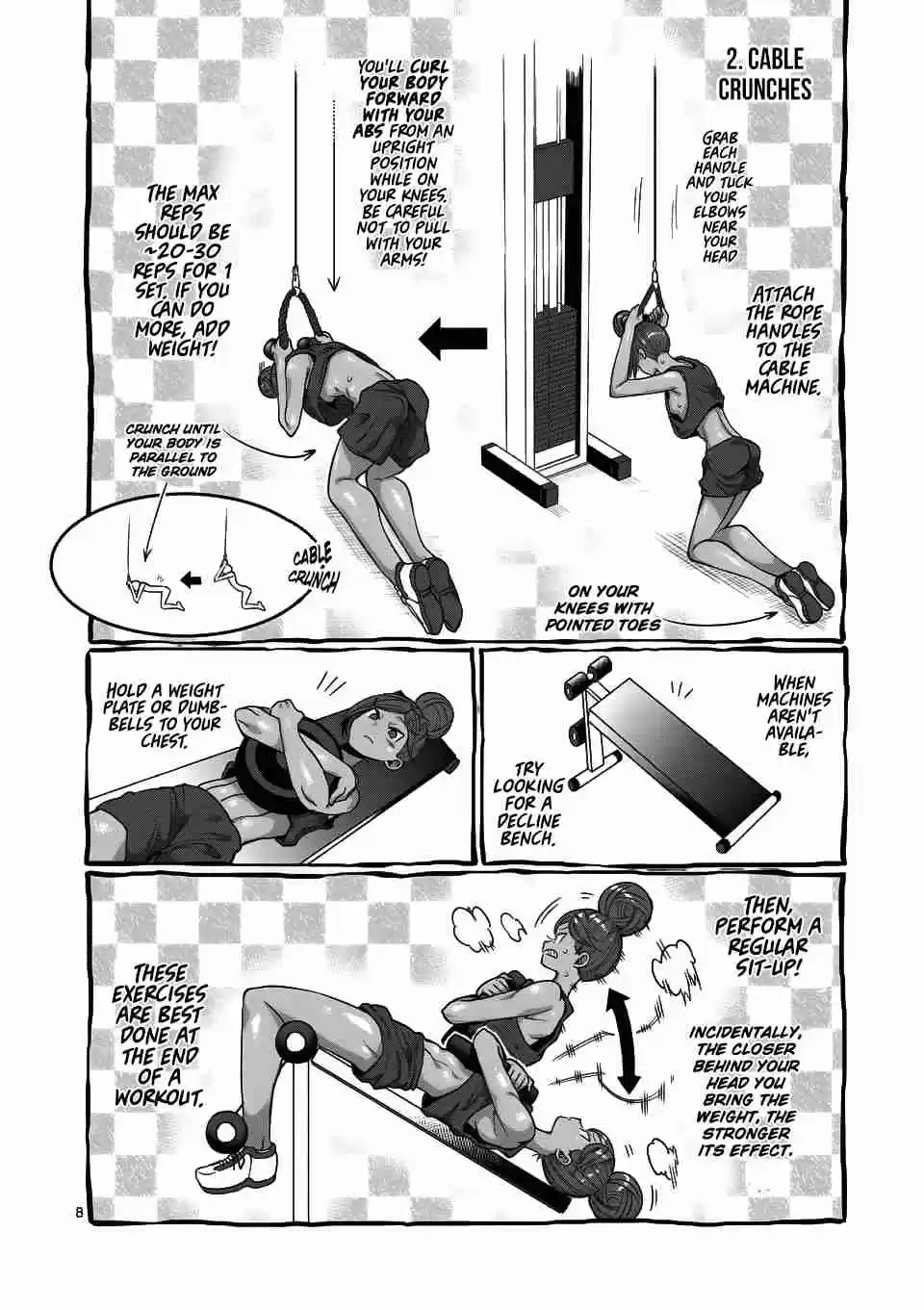 Danberu nan kiro moteru? Ch. 56 Ab Workouts