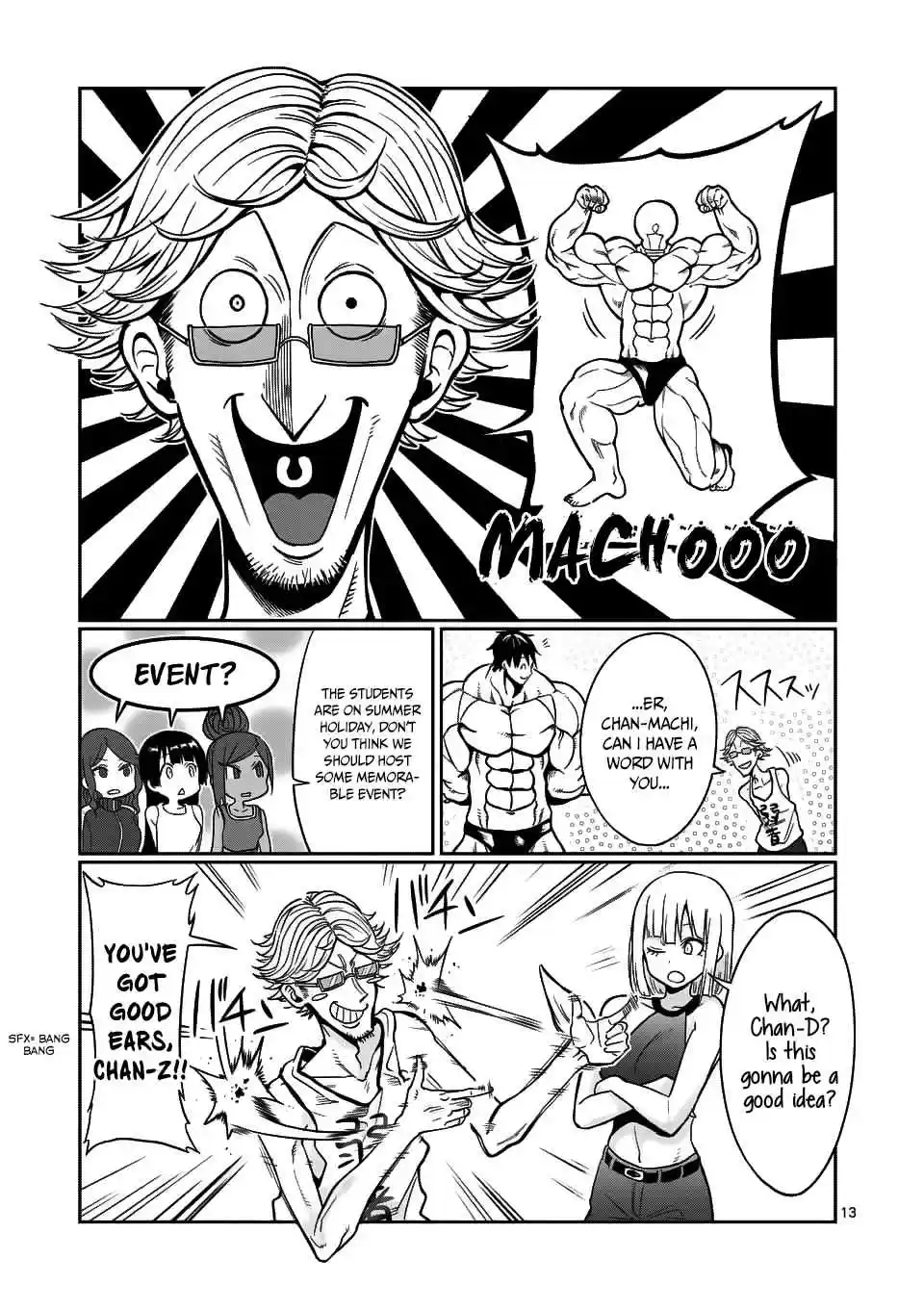 Danberu nan kiro moteru? Ch. 56 Ab Workouts