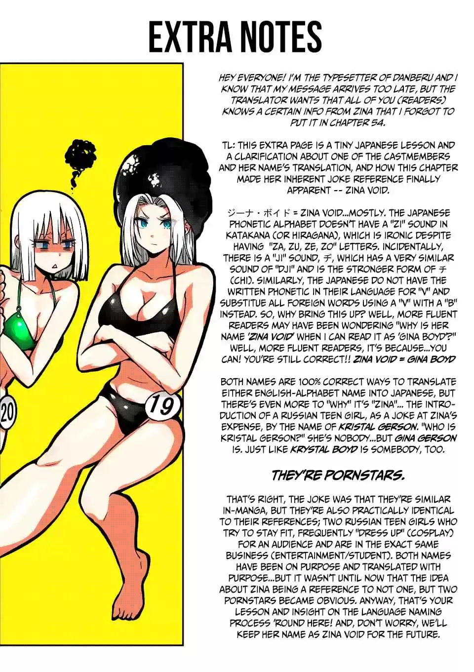 Danberu nan kiro moteru? Ch. 56 Ab Workouts