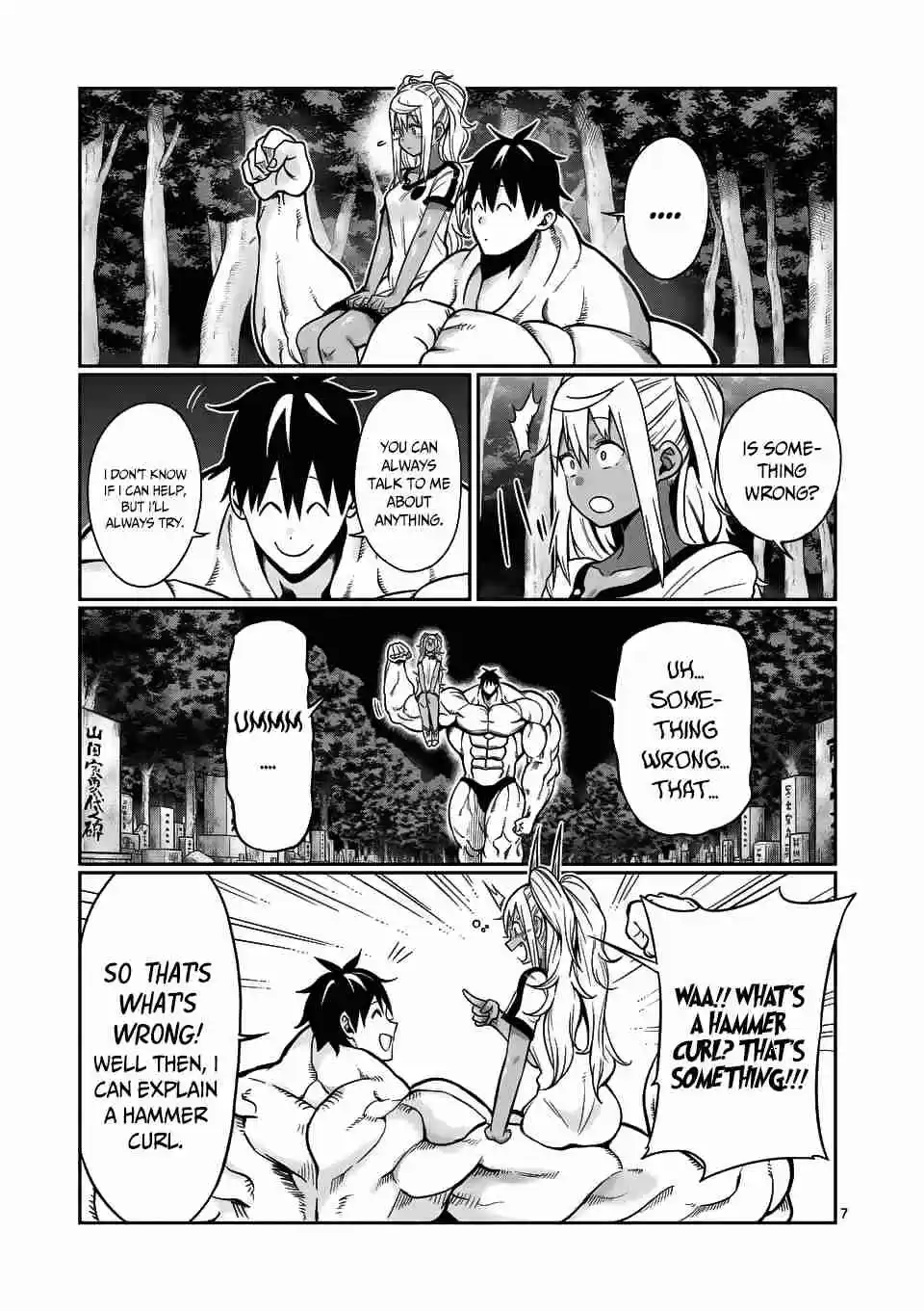 Danberu nan kiro moteru? Ch. 57 Hammer Curls