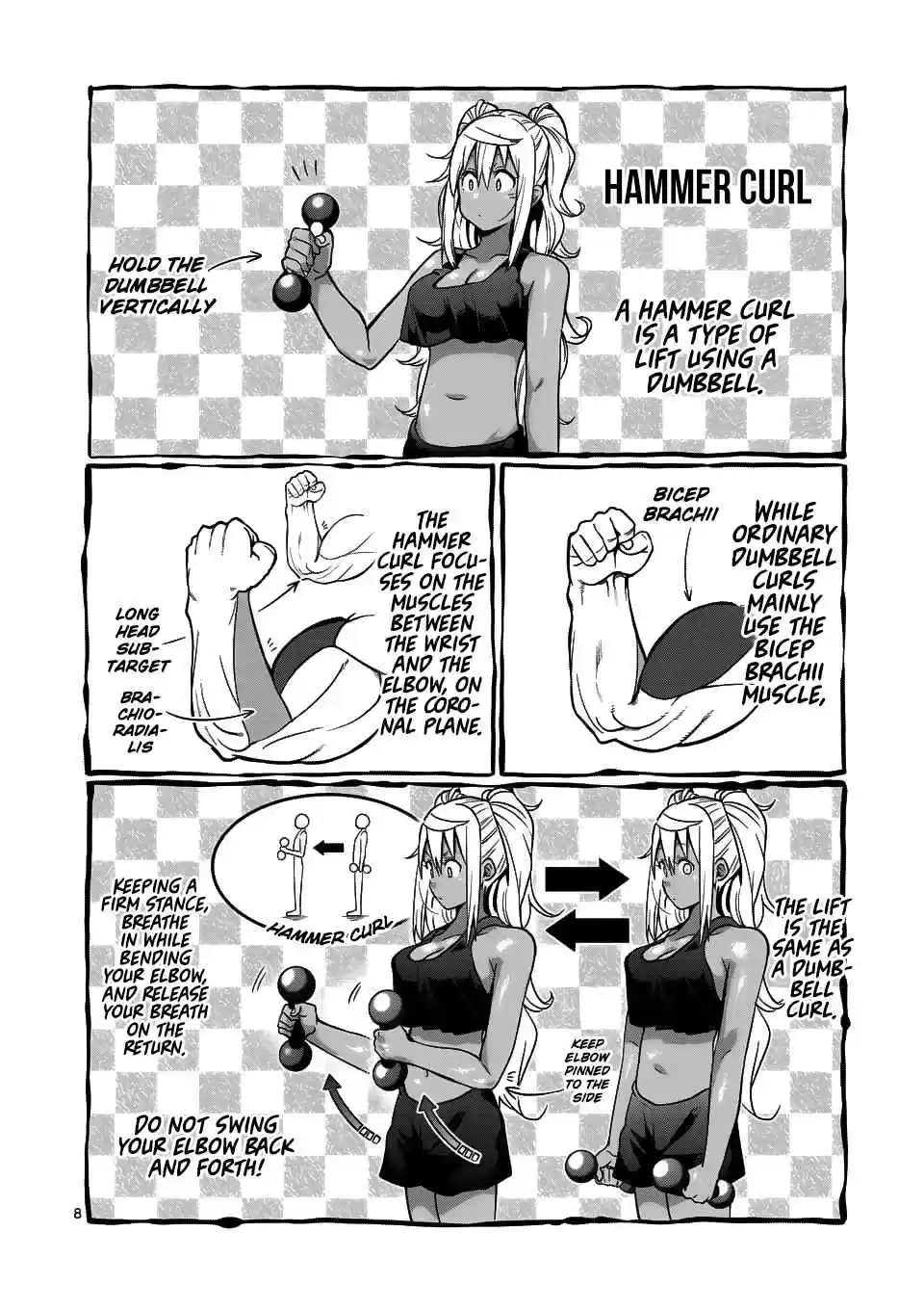 Danberu nan kiro moteru? Ch. 57 Hammer Curls