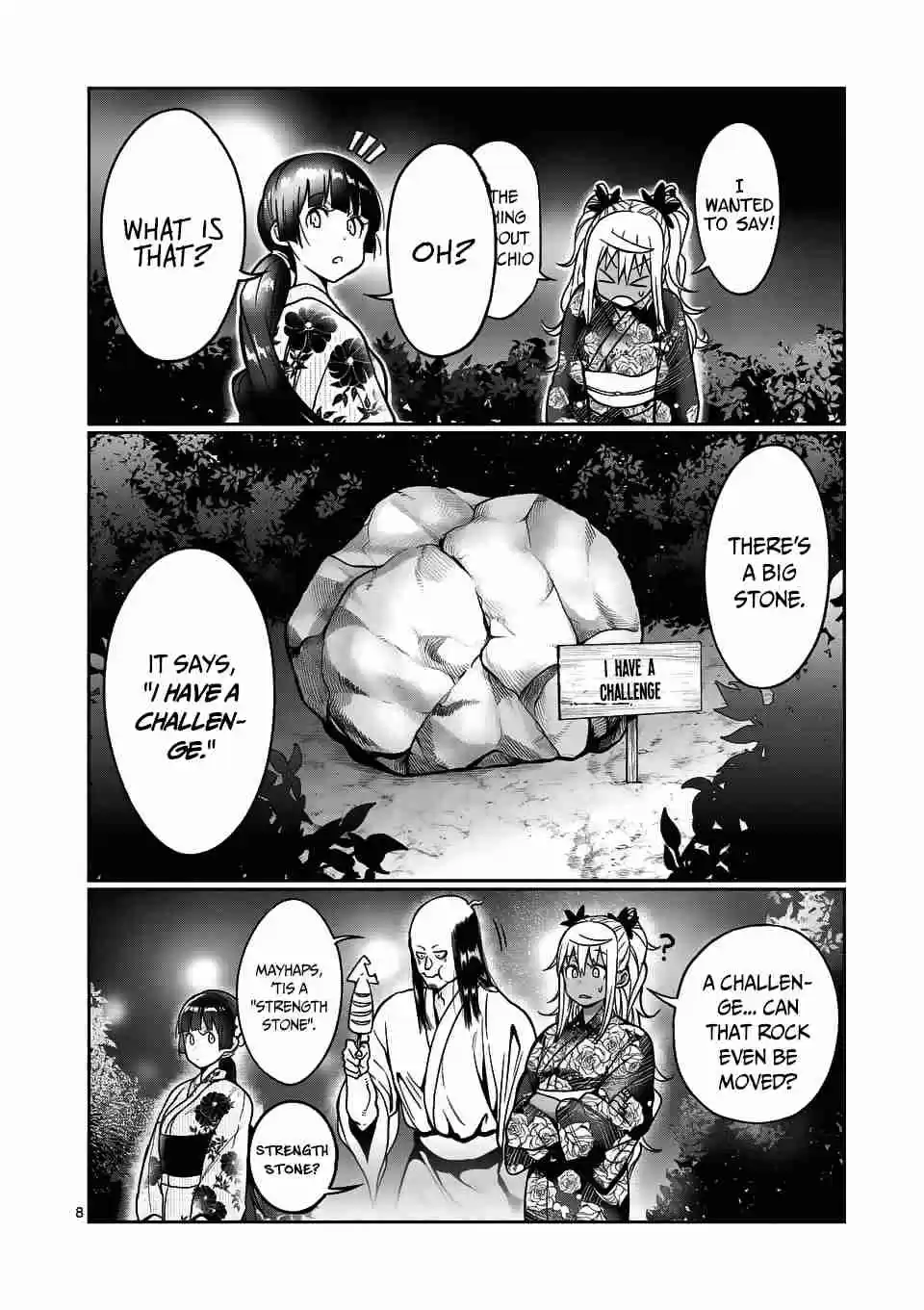 Danberu nan kiro moteru? Ch. 60 Plate Training
