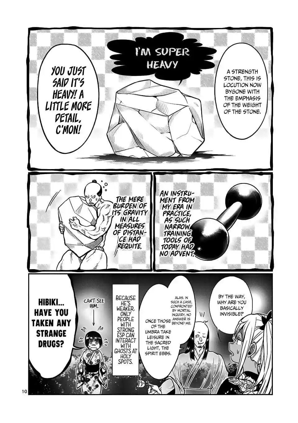 Danberu nan kiro moteru? Ch. 60 Plate Training