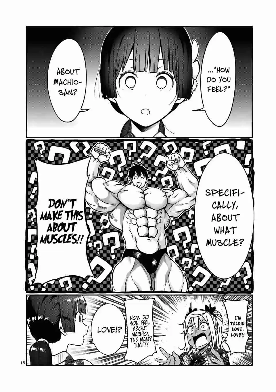 Danberu nan kiro moteru? Ch. 60 Plate Training