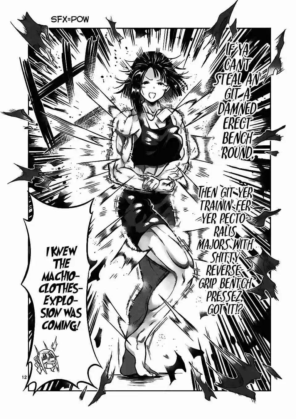 Danberu nan kiro moteru? Ch. 61 Reverse Grip Bench Press