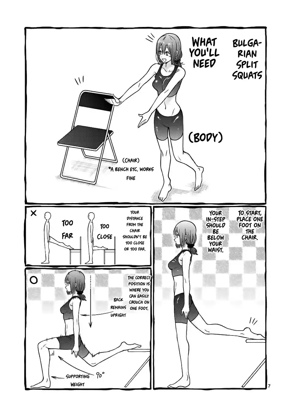 Danberu Nan Kiro Moteru? Ch. 64 Bulgarian Split Squats