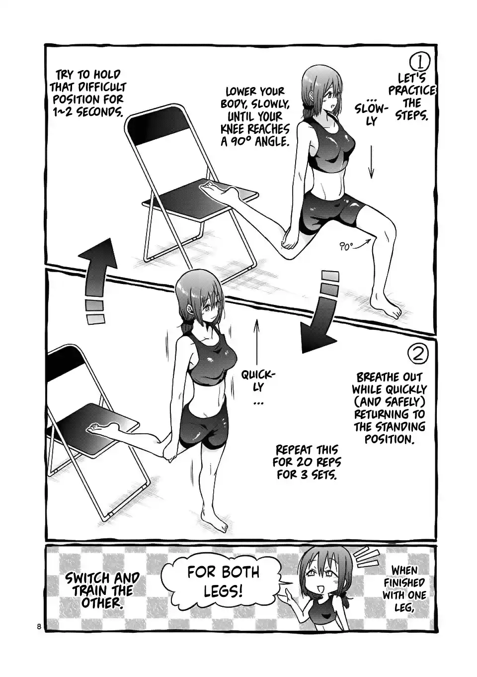 Danberu Nan Kiro Moteru? Ch. 64 Bulgarian Split Squats