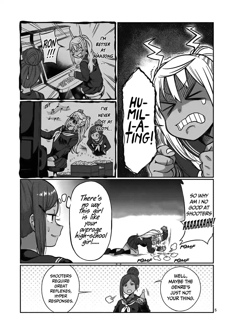 Danberu Nan Kiro Moteru? Ch. 65 Dynamic Visual Acuity