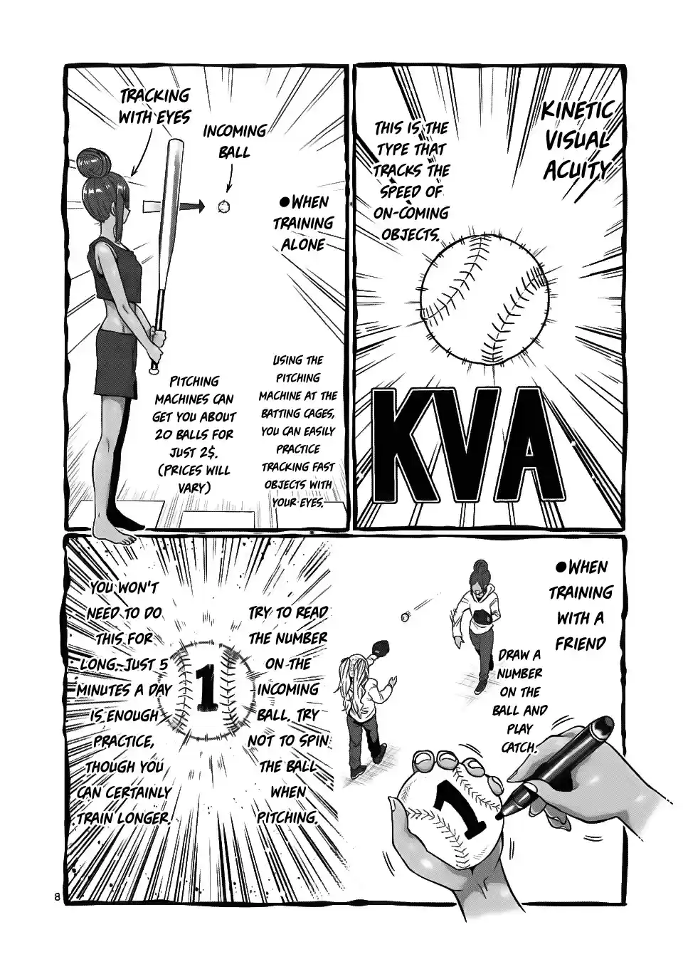 Danberu Nan Kiro Moteru? Ch. 65 Dynamic Visual Acuity