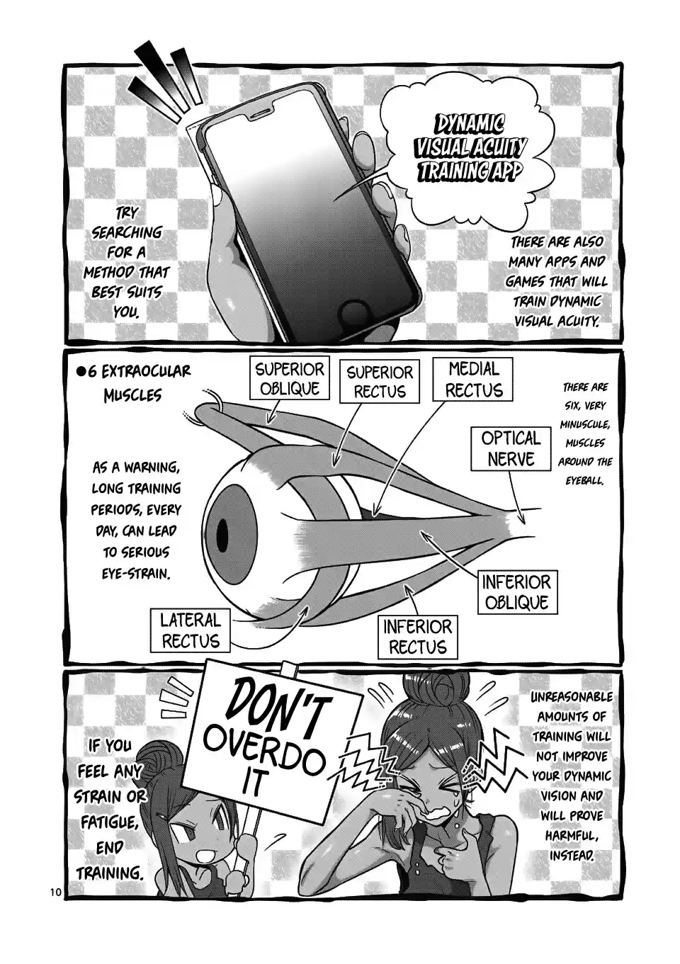 Danberu Nan Kiro Moteru? Ch. 65 Dynamic Visual Acuity