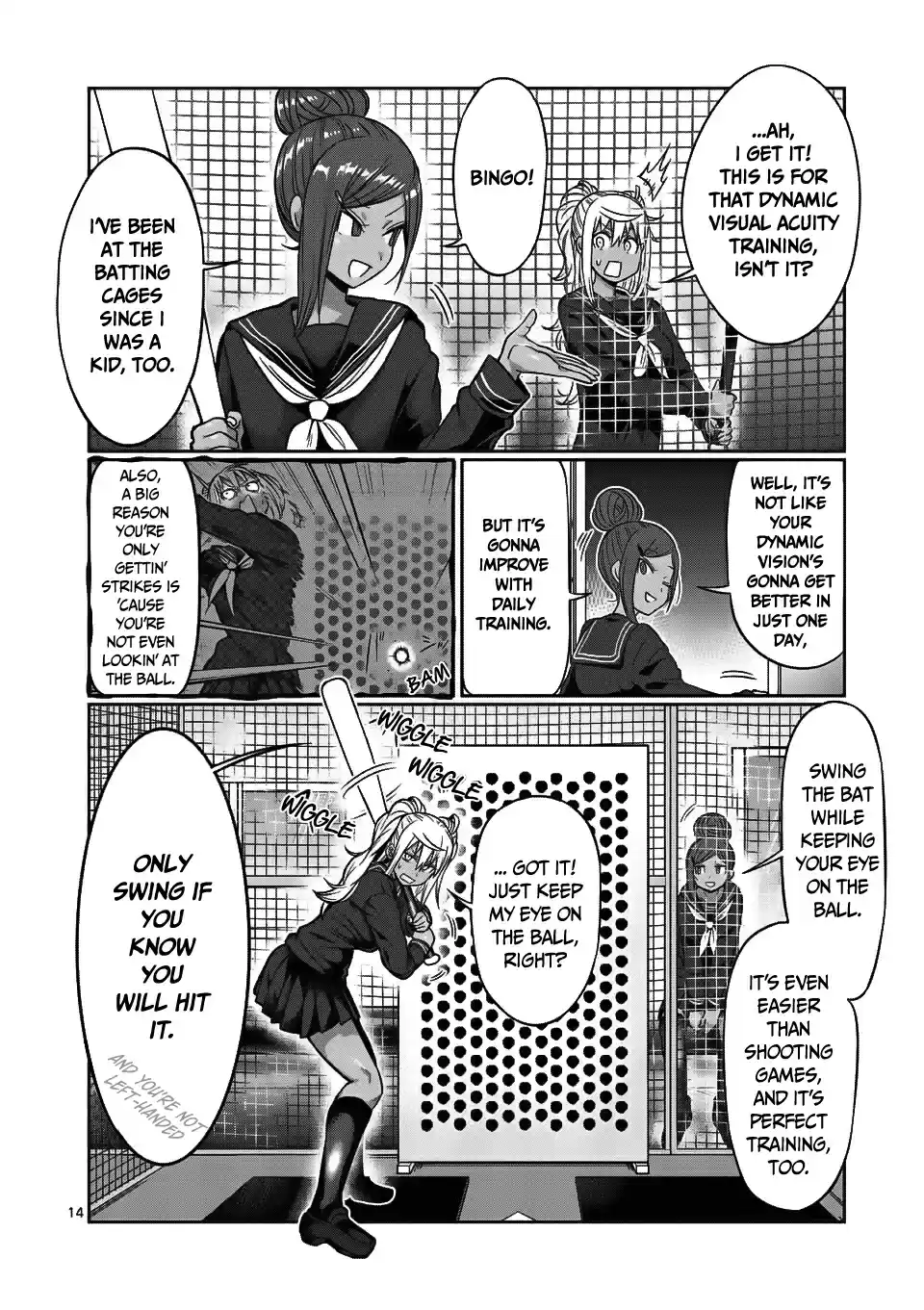 Danberu Nan Kiro Moteru? Ch. 65 Dynamic Visual Acuity