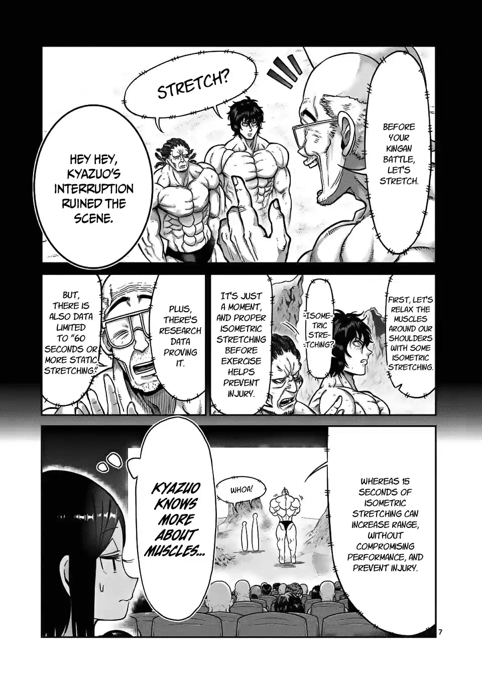 Danberu Nan Kiro Moteru? Ch. 66 Isometric Stretching