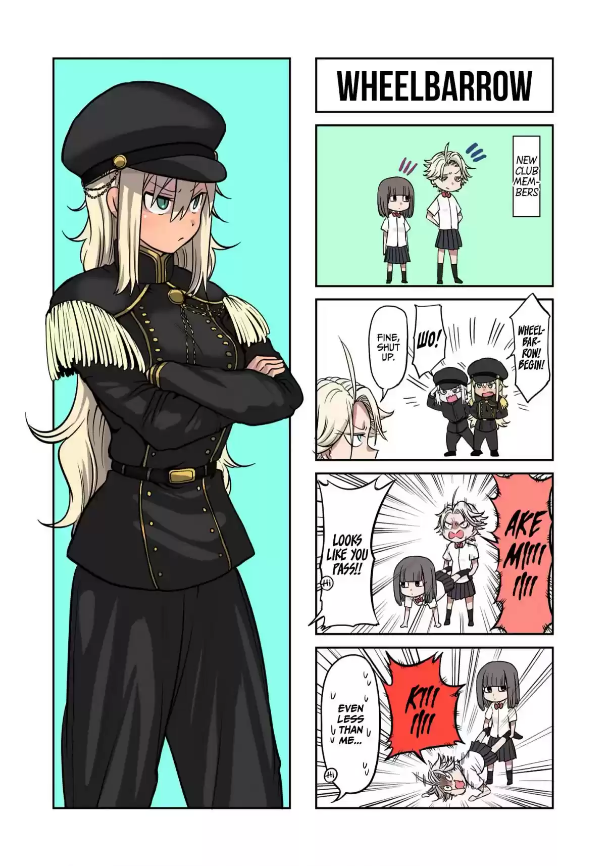 Danberu Nan Kiro Moteru? Vol. 10 Ch. 100 Wheelbarrow