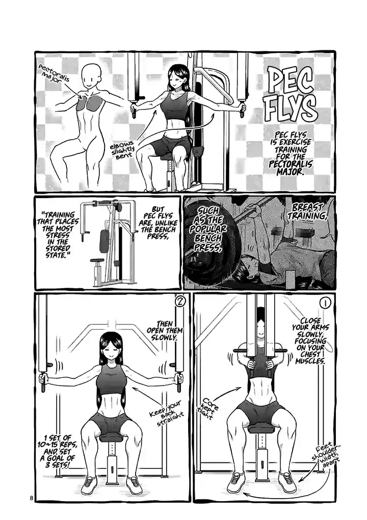Danberu Nan Kiro Moteru? Vol. 10 Ch. 93 Chest Flys & Rear Delts