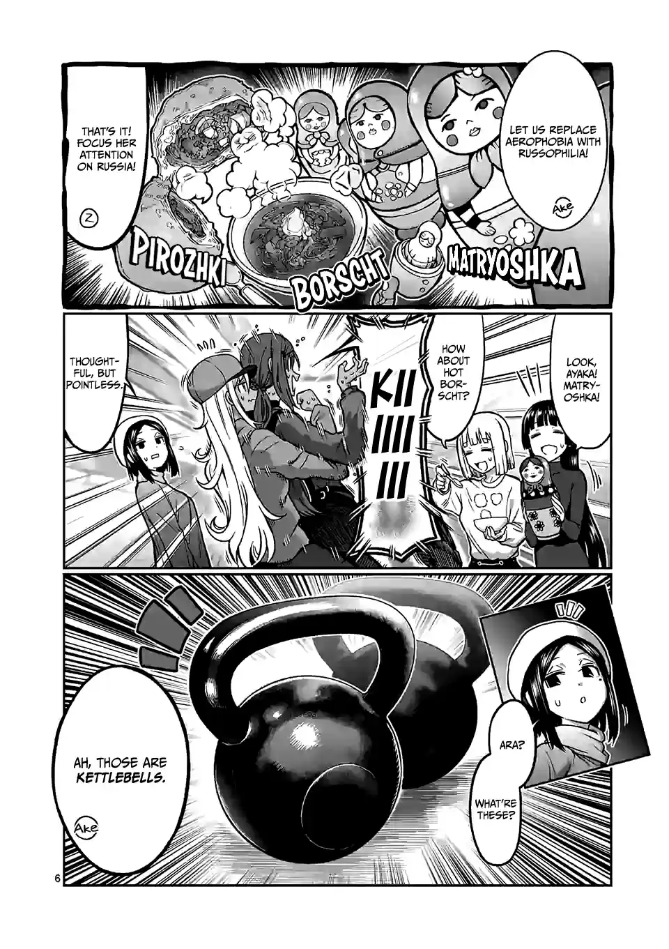 Danberu Nan Kiro Moteru? Vol. 10 Ch. 97 Kettlebell Swings
