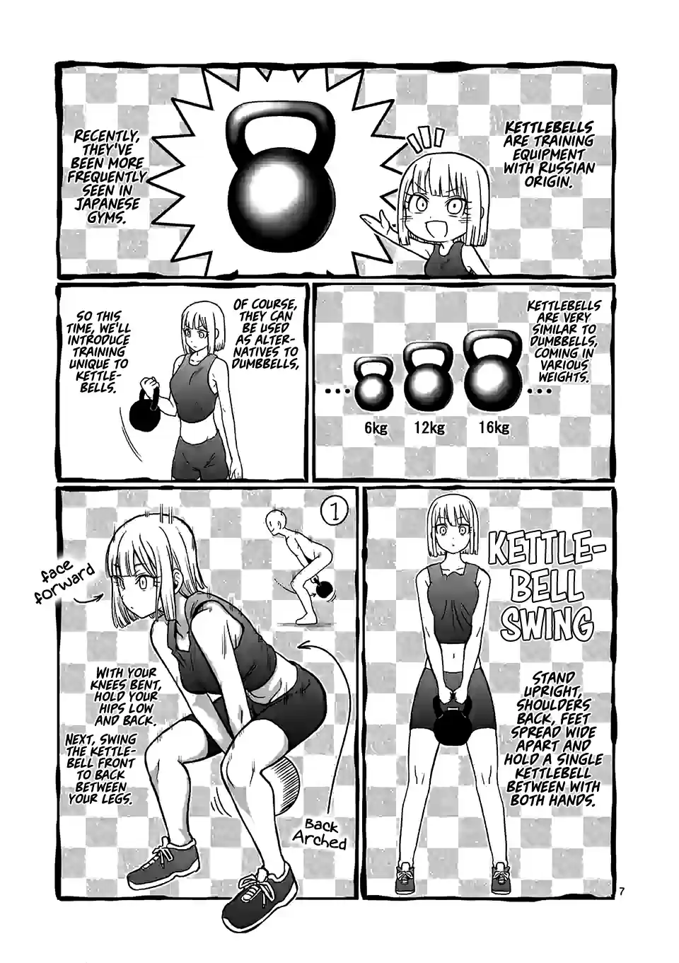 Danberu Nan Kiro Moteru? Vol. 10 Ch. 97 Kettlebell Swings