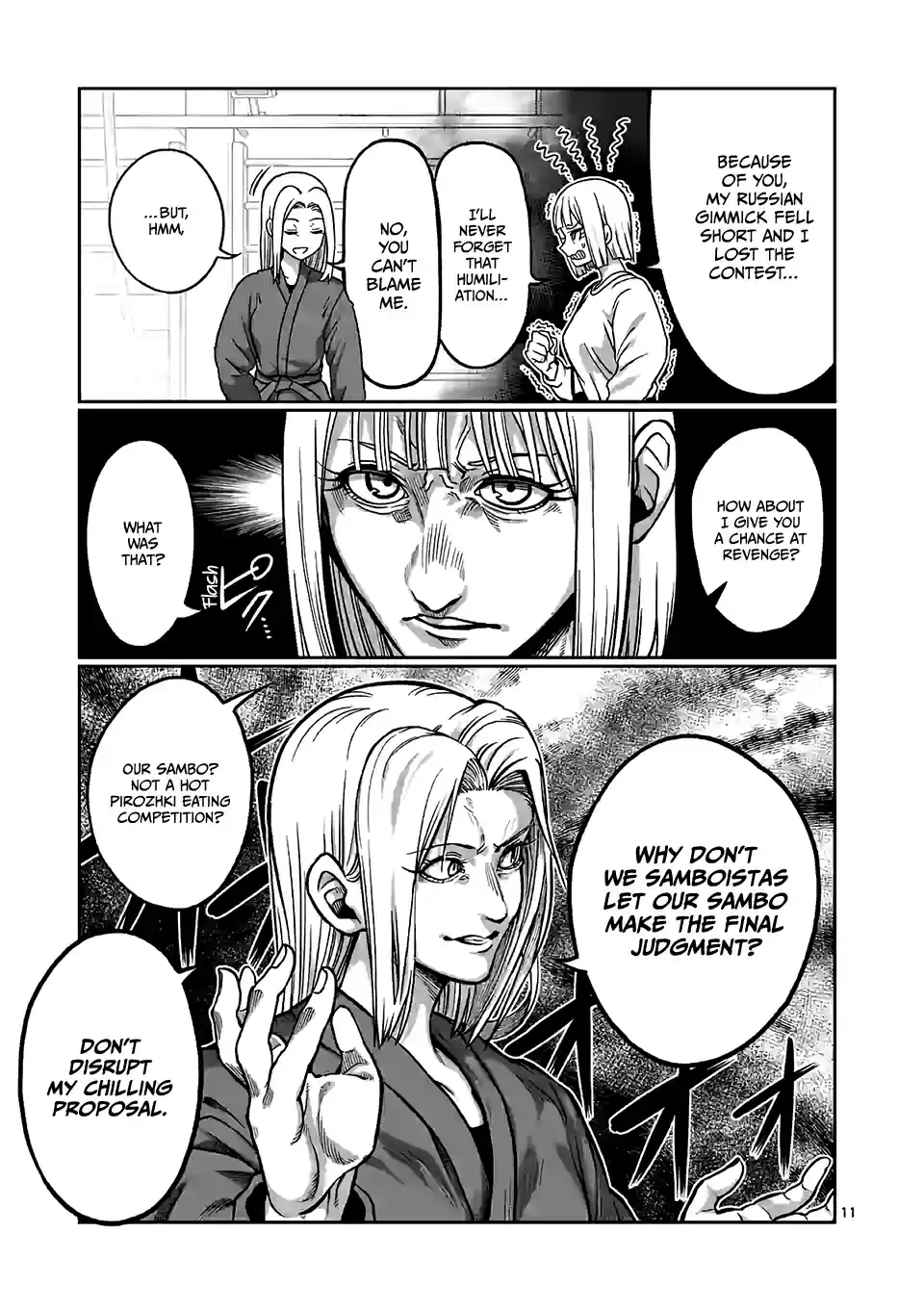 Danberu Nan Kiro Moteru? Vol. 10 Ch. 98 Sambo & Cleans