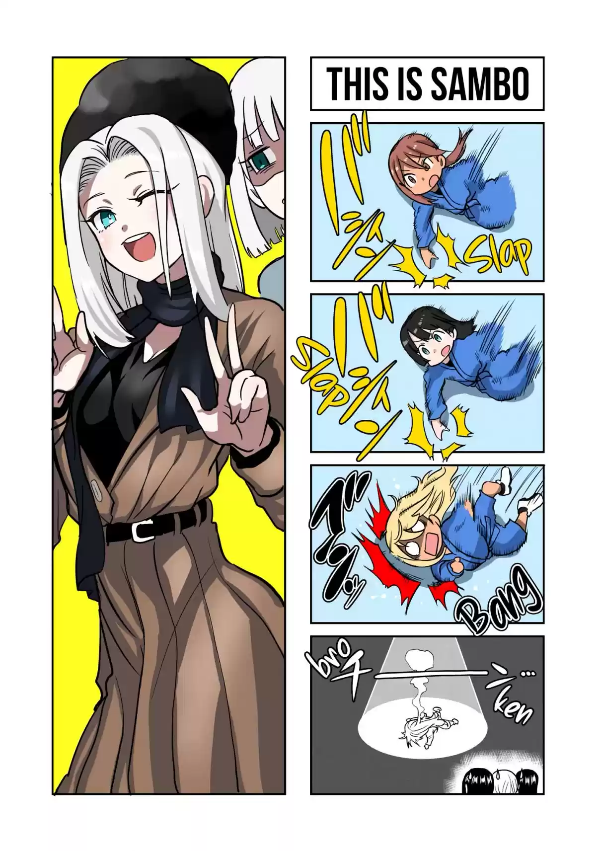 Danberu Nan Kiro Moteru? Vol. 10 Ch. 98 Sambo & Cleans