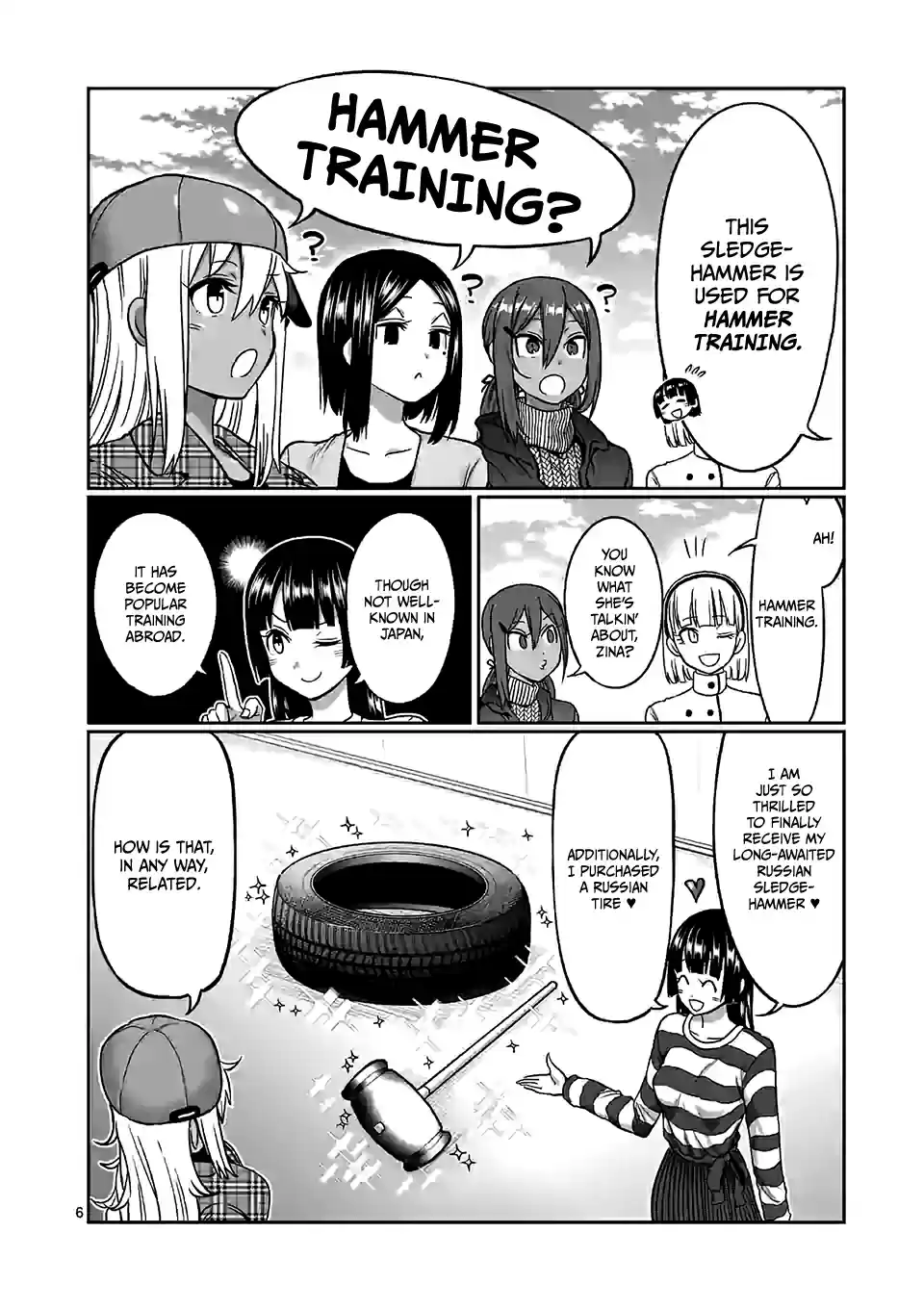 Danberu Nan Kiro Moteru? Vol. 10 Ch. 99 Hammer Training