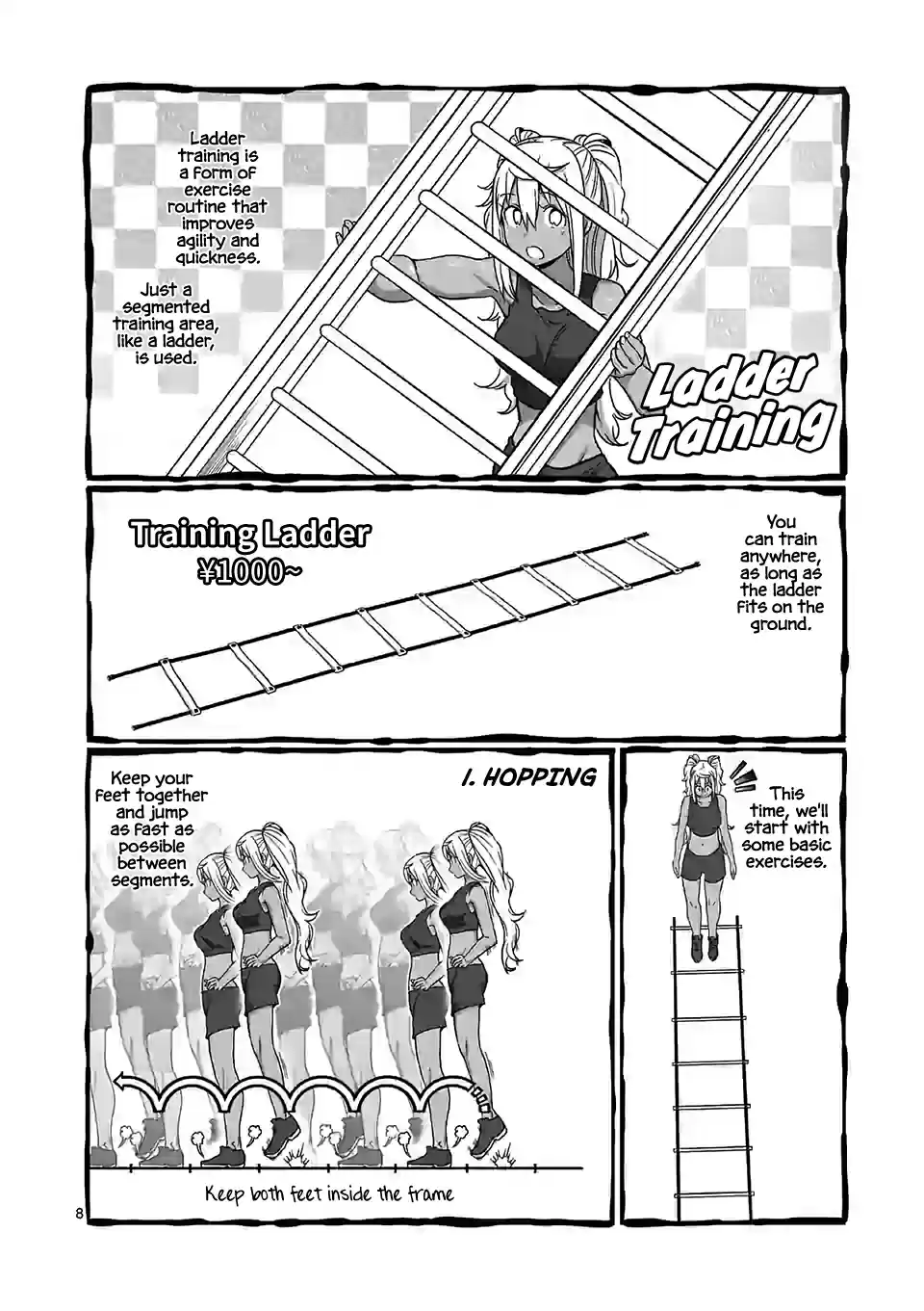 Danberu Nan Kiro Moteru? Vol. 11 Ch. 108 Ladder Training