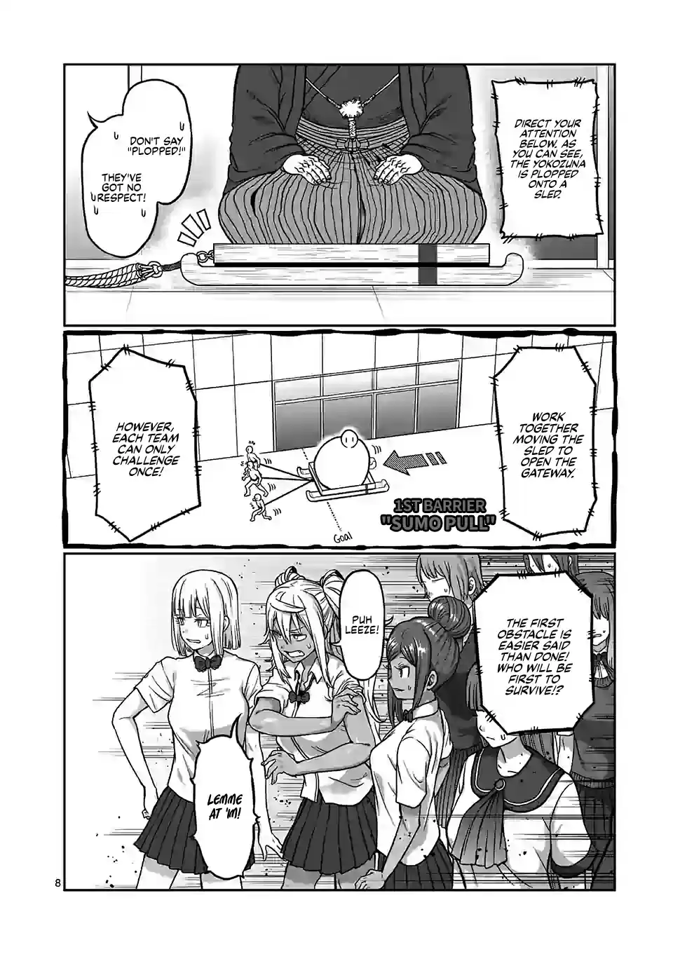 Danberu Nan Kiro Moteru? Vol. 11 Ch. 109 Registered Training