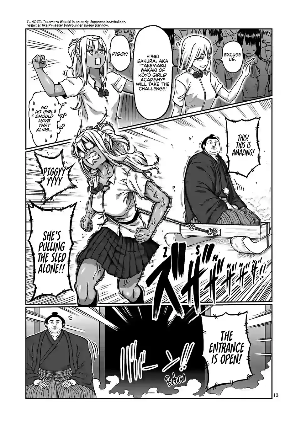 Danberu Nan Kiro Moteru? Vol. 11 Ch. 109 Registered Training