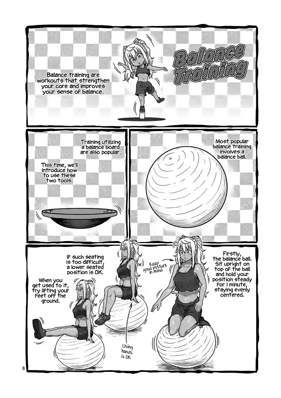 Danberu Nan Kiro Moteru? Vol. 11 Ch. 110 Balance Training