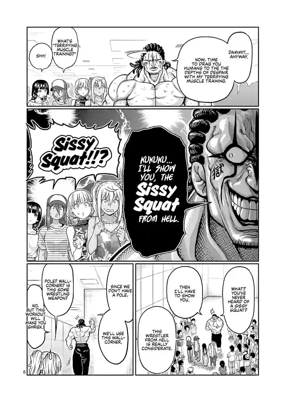 Danberu Nan Kiro Moteru? Vol. 11 Ch. 111 Sissy Squats