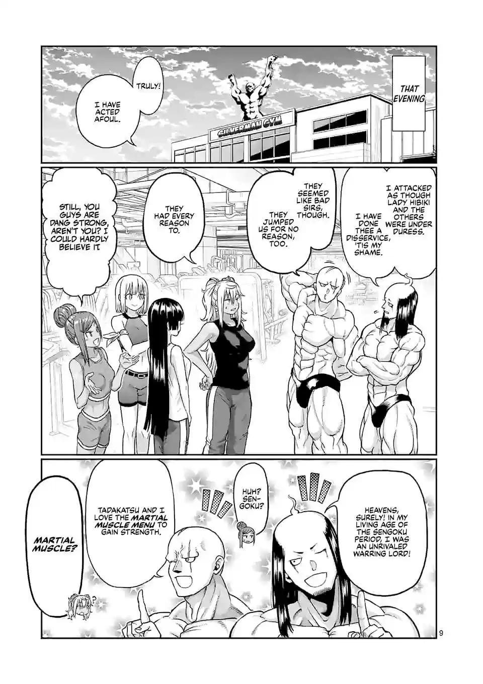 Danberu Nan Kiro Moteru? Vol. 13 Ch. 112 Martial Muscle Menu