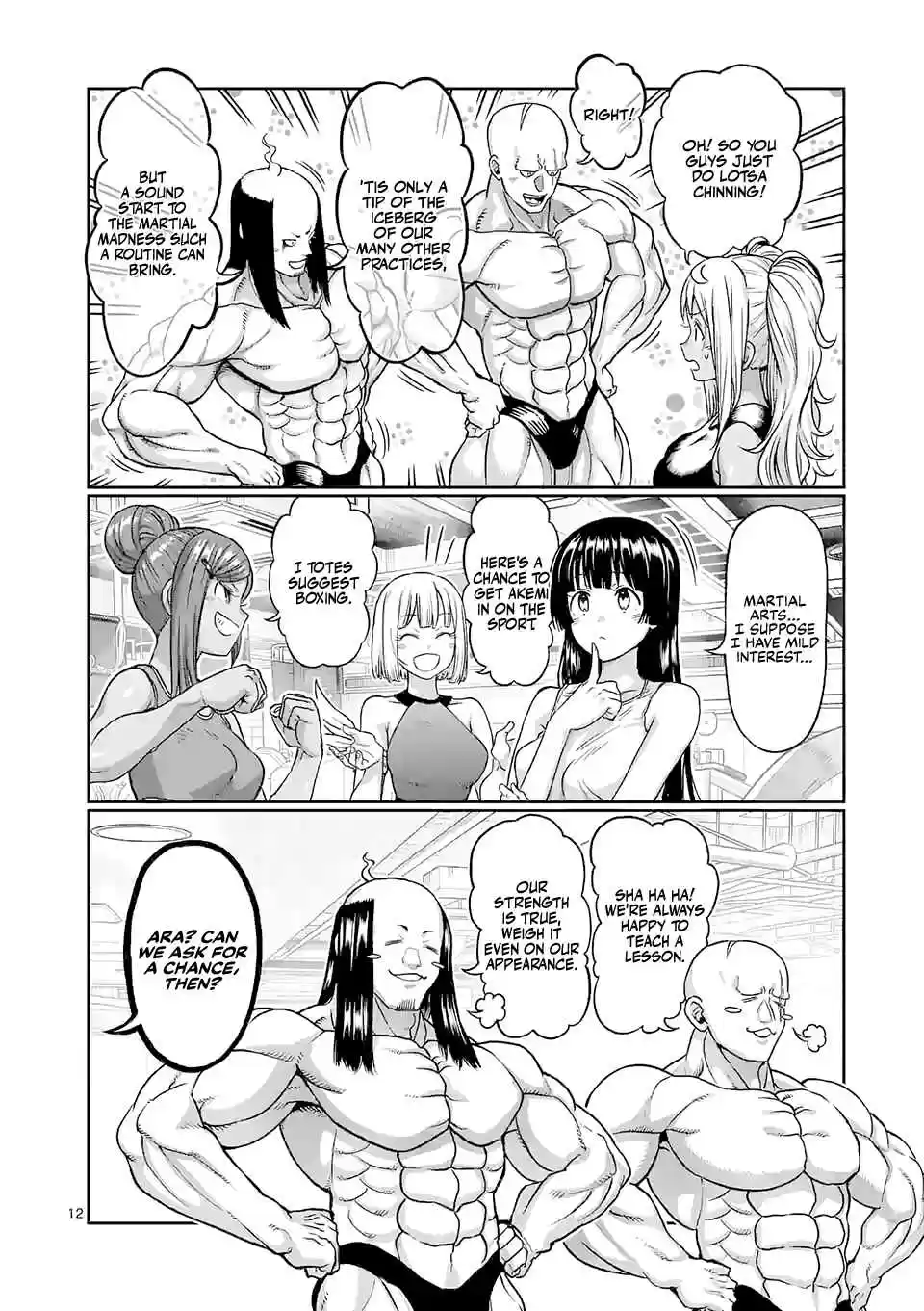 Danberu Nan Kiro Moteru? Vol. 13 Ch. 112 Martial Muscle Menu