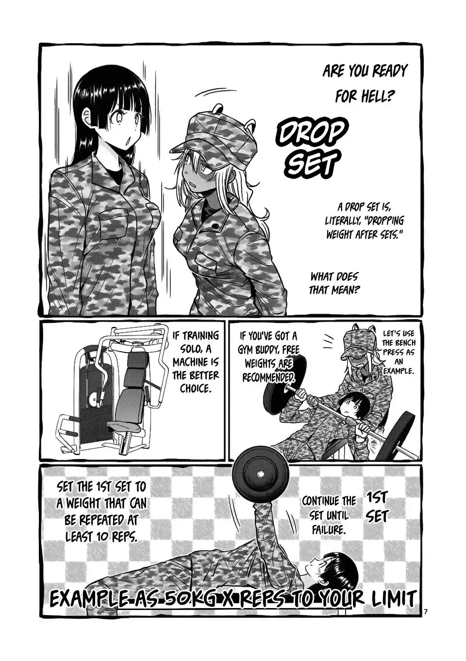 Danberu Nan Kiro Moteru? Vol. 8 Ch. 67 Drop Set
