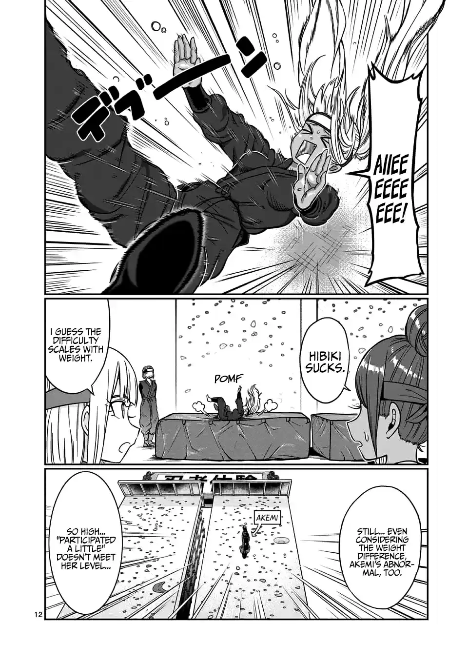 Danberu Nan Kiro Moteru? Vol. 8 Ch. 71 Bouldering