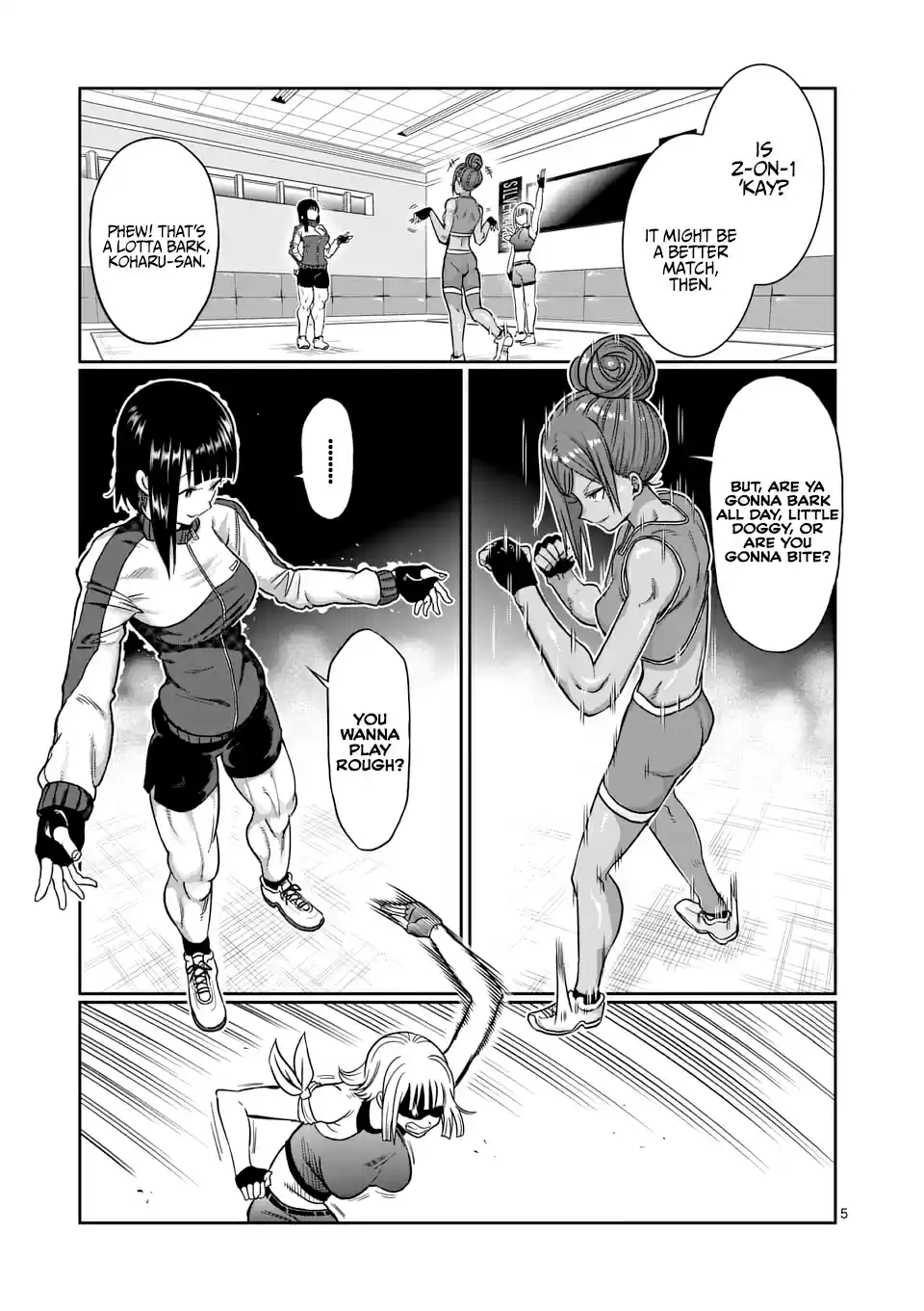 Danberu Nan Kiro Moteru? Vol. 8 Ch. 73 Front Squats