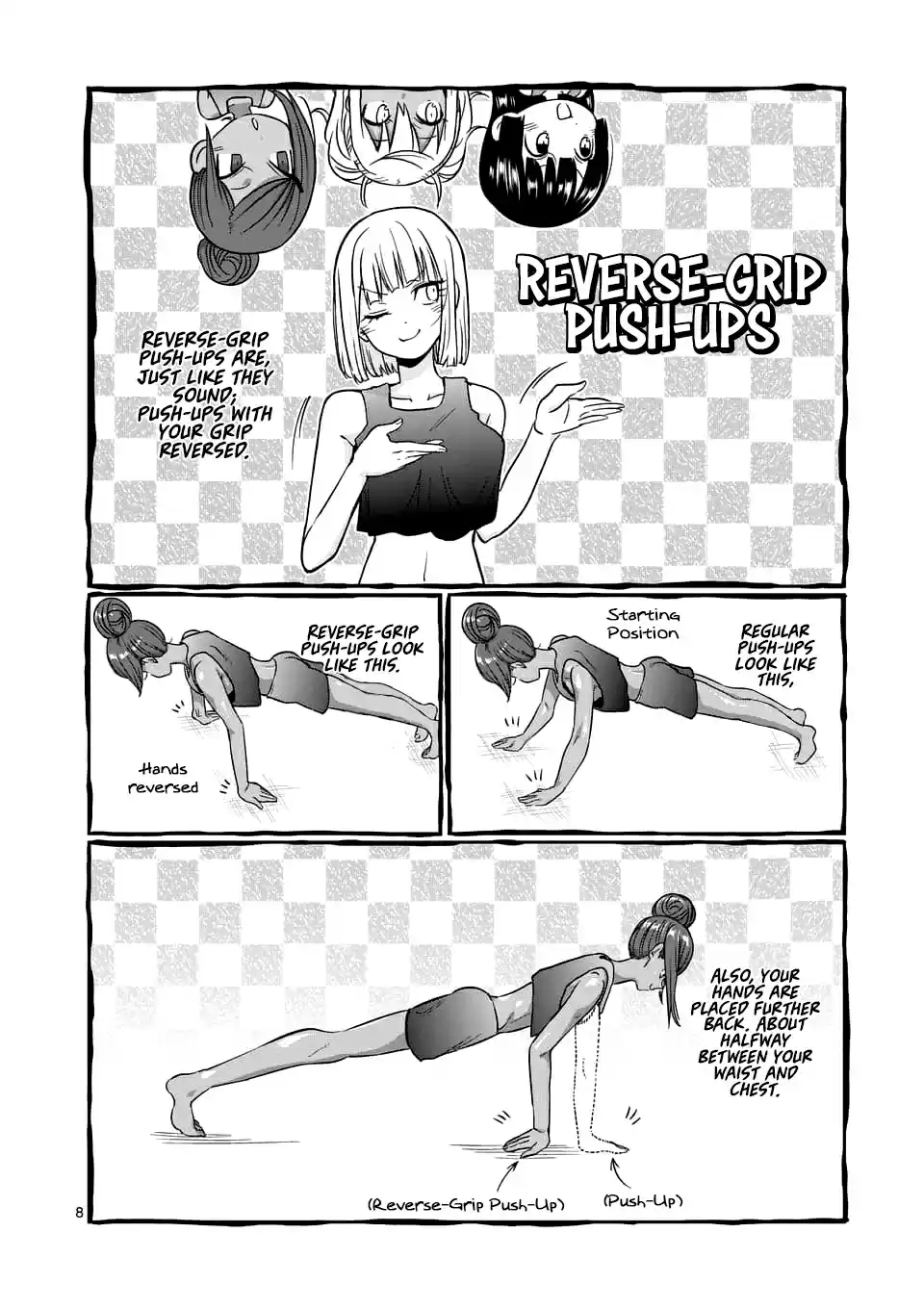 Danberu Nan Kiro Moteru? Vol. 9 Ch. 78 Reverse Grip Push Ups