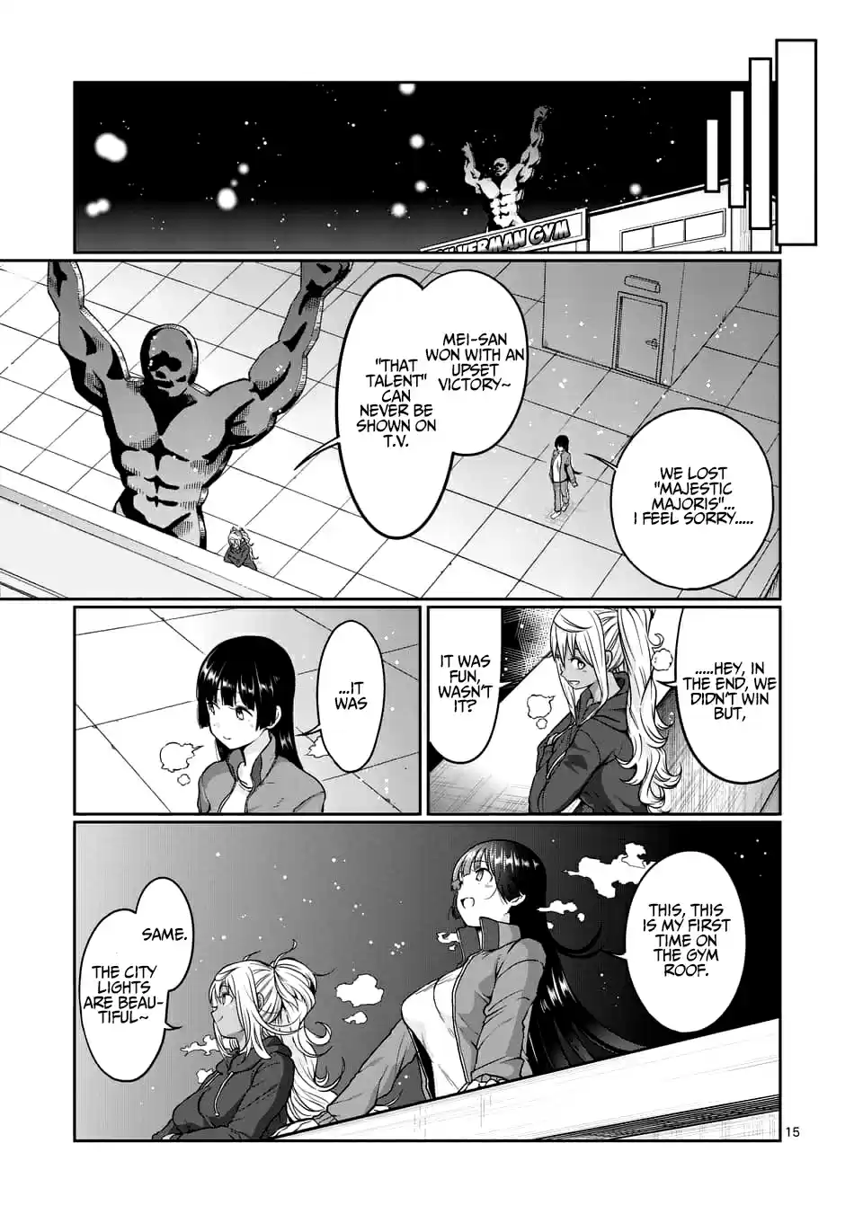 Danberu Nan Kiro Moteru? Vol. 9 Ch. 78 Reverse Grip Push Ups