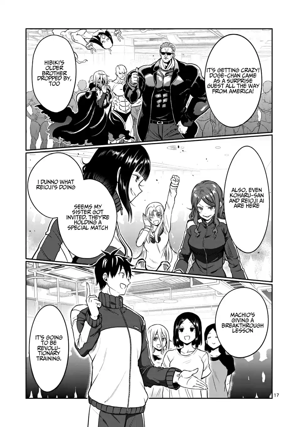 Danberu Nan Kiro Moteru? Vol. 9 Ch. 78 Reverse Grip Push Ups