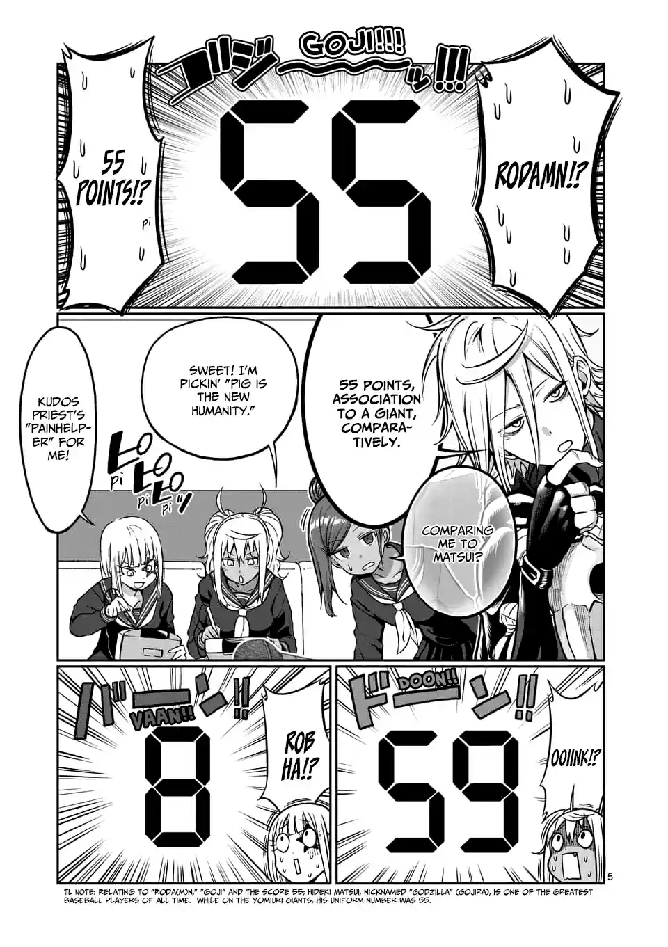 Danberu Nan Kiro Moteru? Vol. 9 Ch. 79 Vocal Training