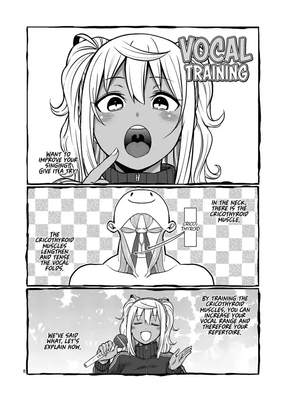 Danberu Nan Kiro Moteru? Vol. 9 Ch. 79 Vocal Training