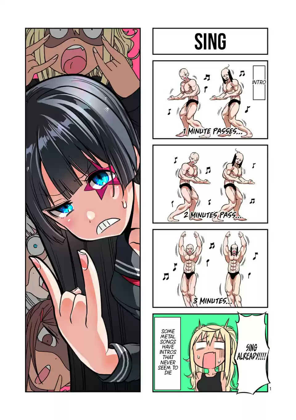 Danberu Nan Kiro Moteru? Vol. 9 Ch. 79 Vocal Training