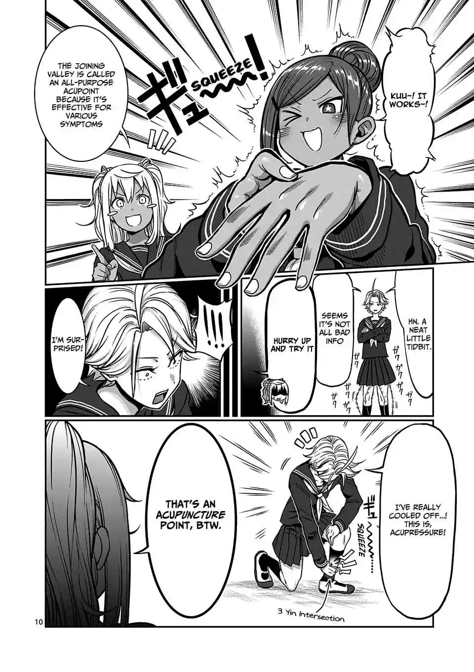 Danberu Nan Kiro Moteru? Vol. 9 Ch. 82 Acupressure