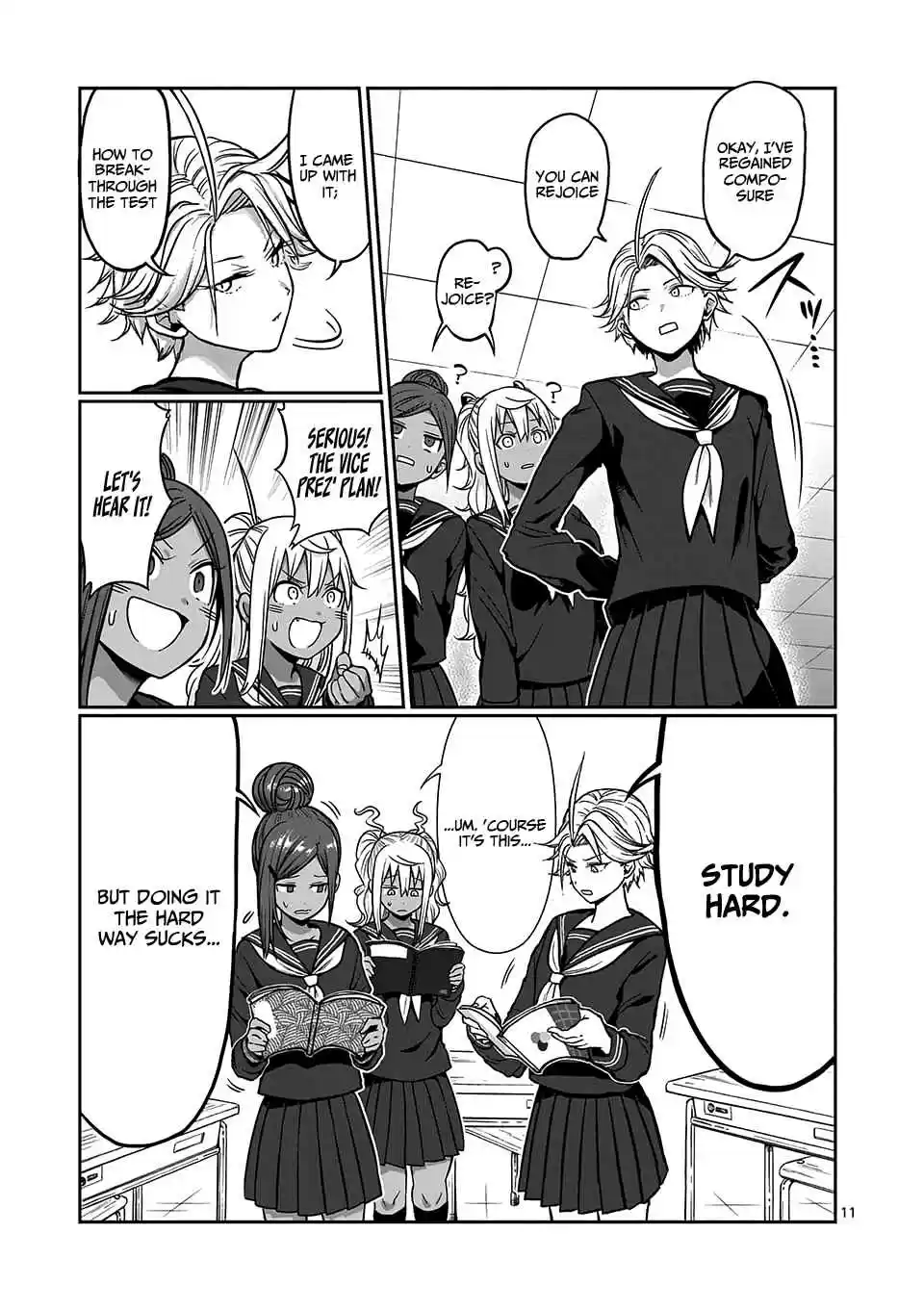 Danberu Nan Kiro Moteru? Vol. 9 Ch. 82 Acupressure