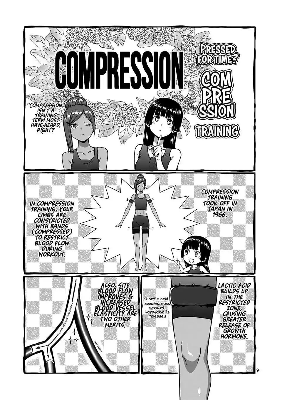 Danberu Nan Kiro Moteru? Vol. 9 Ch. 85 Compression Training