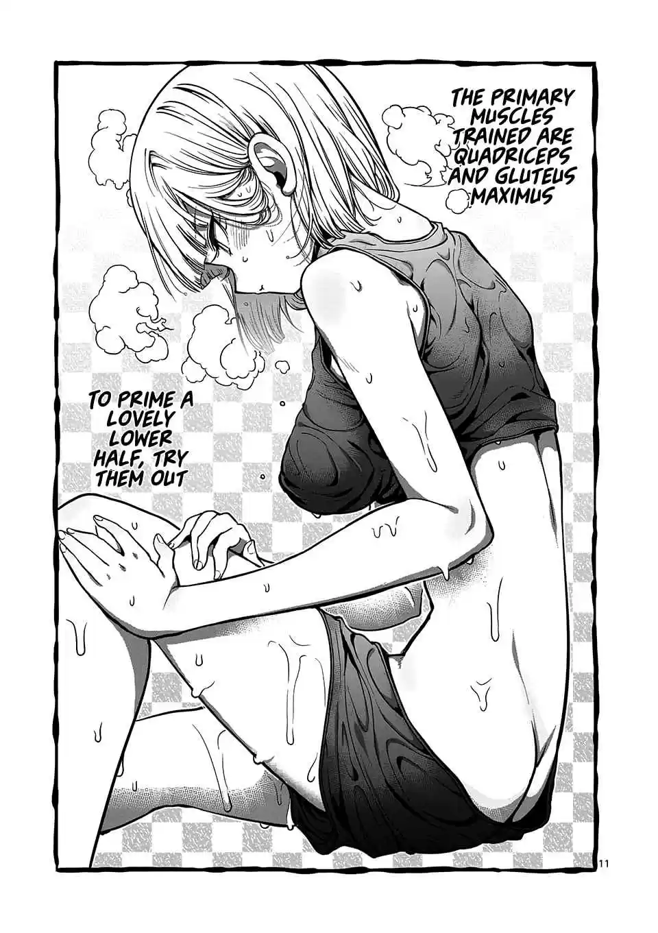 Danberu Nan Kiro Moteru? Vol. 9 Ch. 86 Cossack Squats