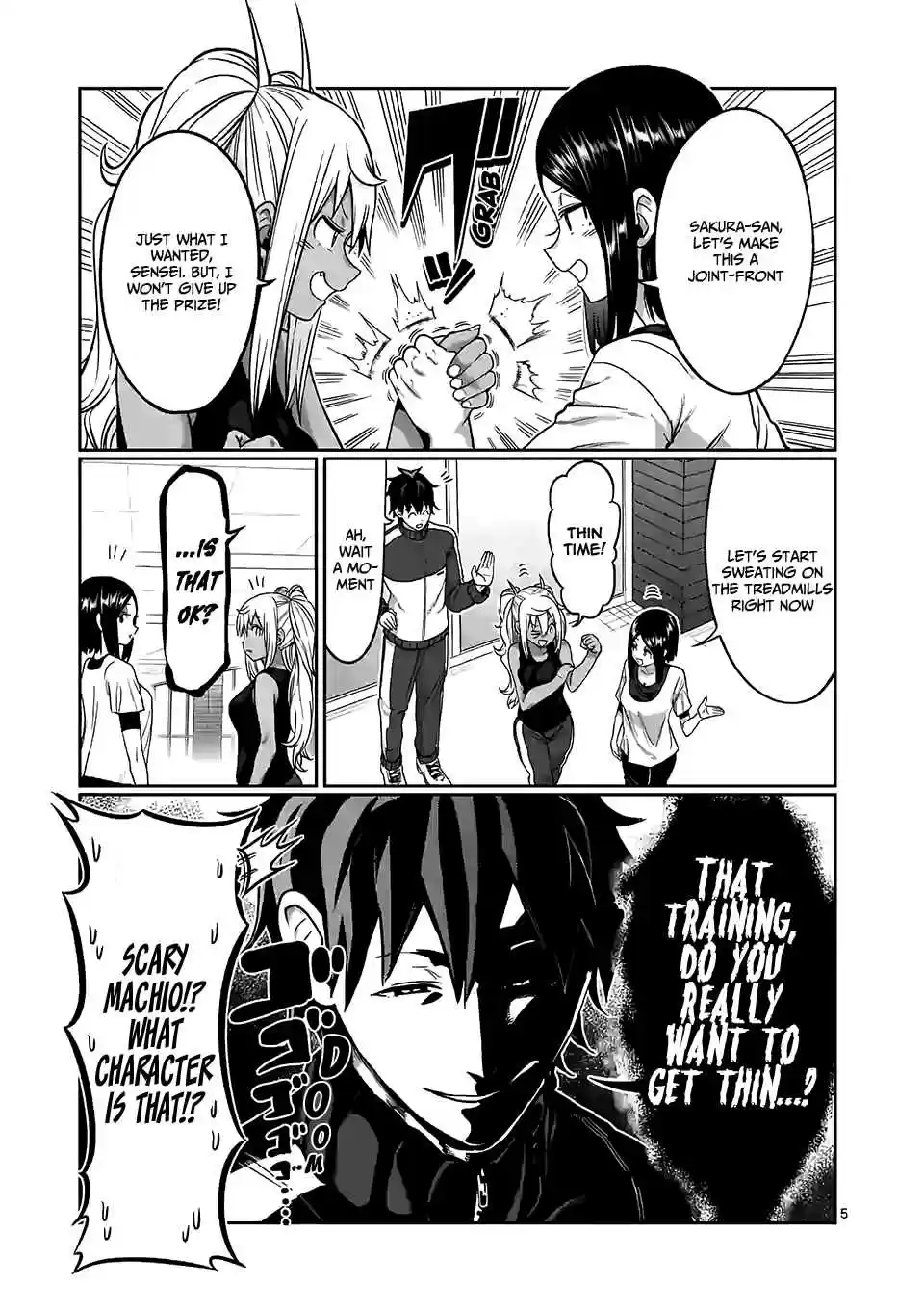 Danberu Nan Kiro Moteru? Vol. 9 Ch. 87 HIIT