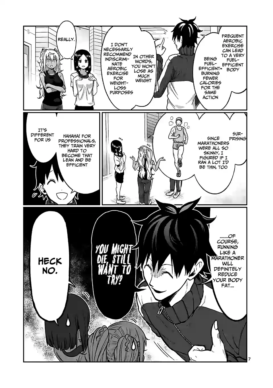 Danberu Nan Kiro Moteru? Vol. 9 Ch. 87 HIIT