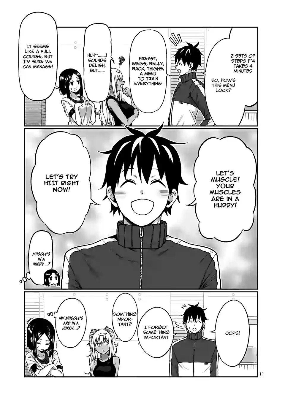 Danberu Nan Kiro Moteru? Vol. 9 Ch. 87 HIIT