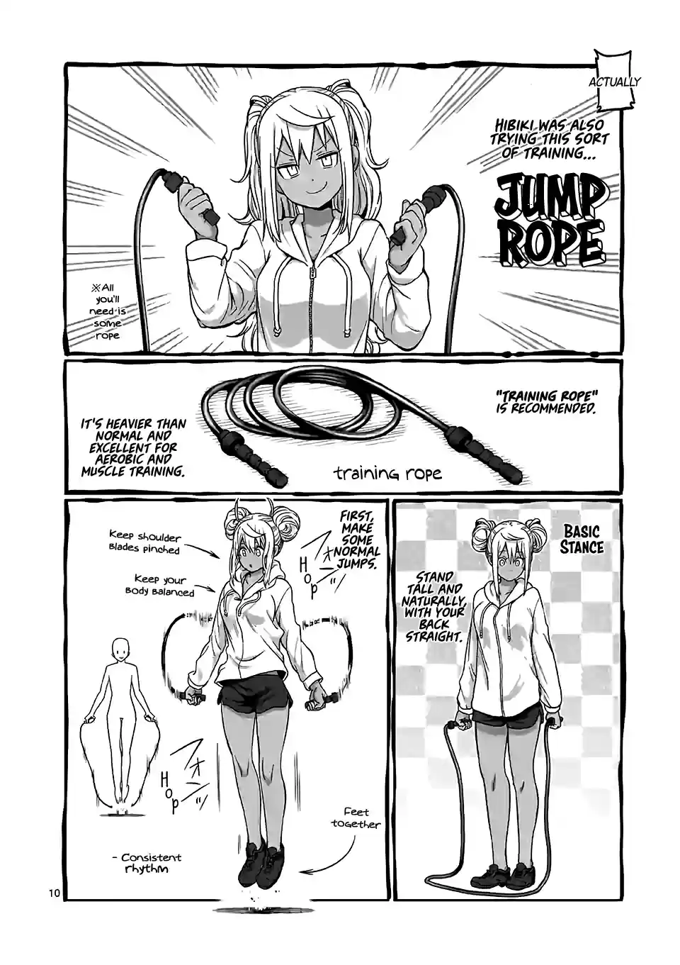 Danberu Nan Kiro Moteru? Vol. 9 Ch. 89 Jump Rope