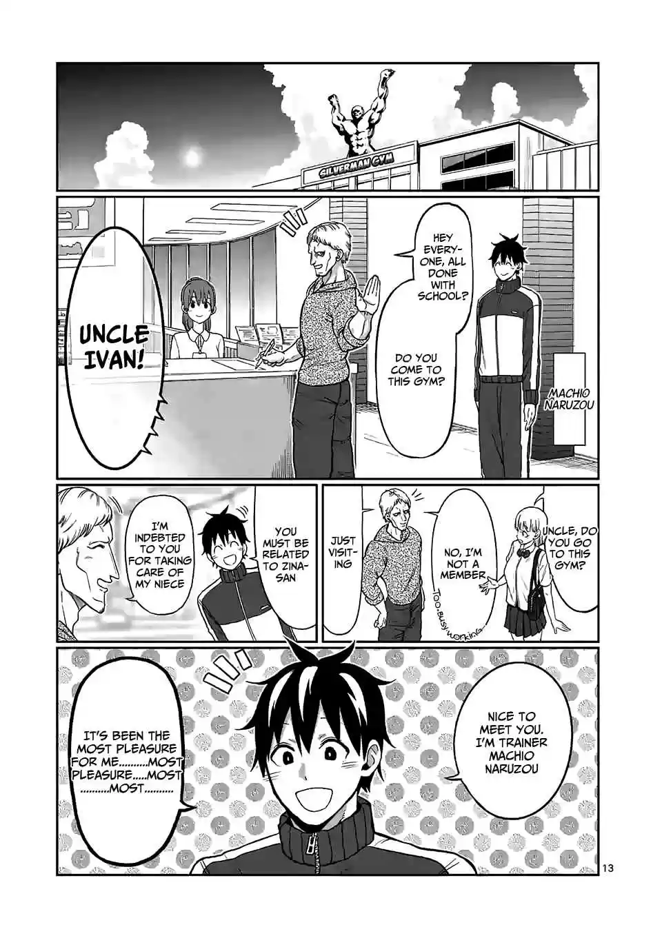 Danberu Nan Kiro Moteru? Vol. 9 Ch. 90 Hanging Leg Raises