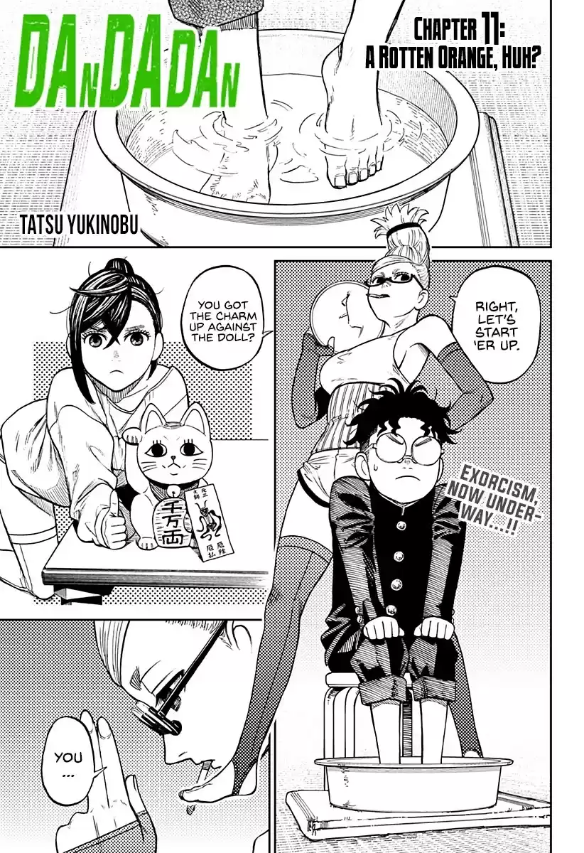 Dandadan Chapter 11: A Rotten Orange, Huh?