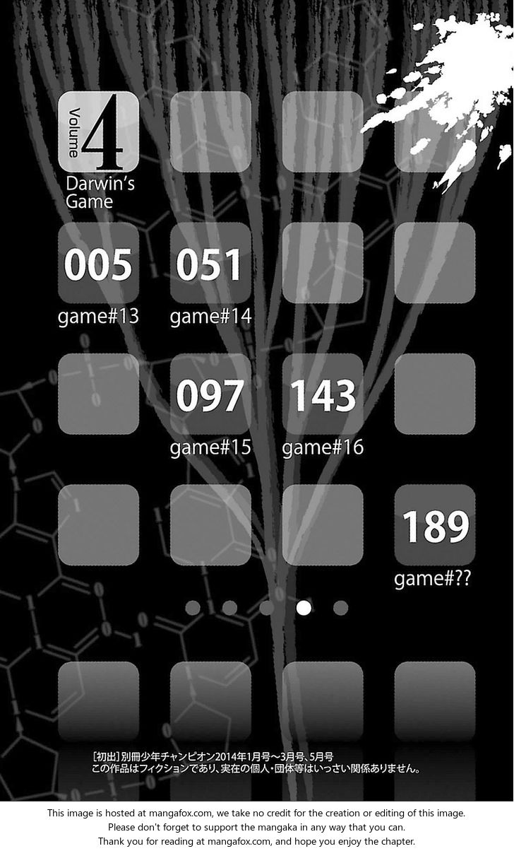 Darwin's Game Darwin's Game Vol.04 Ch.013 - game#13